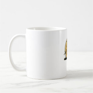Mug Vizsla Chien Effrayant Et Moon Chiot Drôle Hallowe