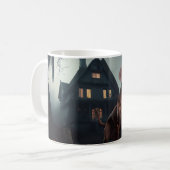 Mug Vizsla Halloween effroi (Devant gauche)