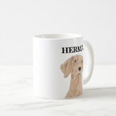 Mug Vizsla personnalisée (Devant droit)