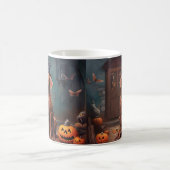 Mug Vizsla Potirons Halloween Effrayant (Centre)
