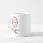 MUG VLADIMIR POUTINE CUSTOMISÉ (Devant gauche)
