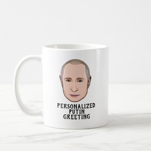 MUG VLADIMIR POUTINE CUSTOMISÉ (Gauche)