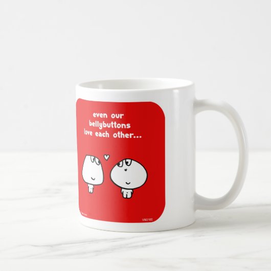 Mug VM2160 vimrod, bellybuttons, amour, valentine, la (Droite)