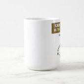 Mug VM8577 Vimrod "chocolat est la réponse " (Centre)