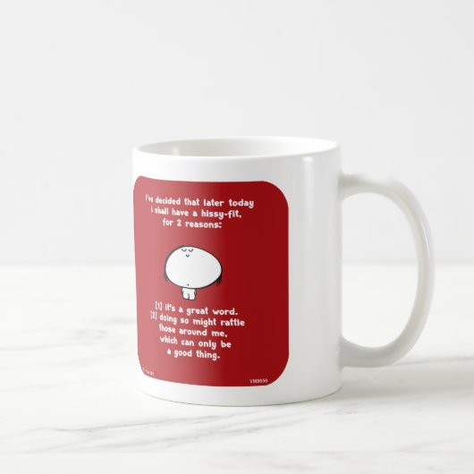 Mug VM8656, vimrod, hissyfit, hissy, ajustement, (Droite)