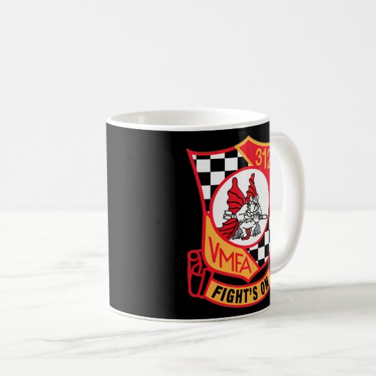 Mug Vmfa-312 (Devant droit)