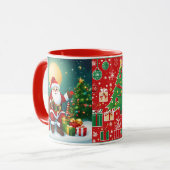 Mug "Voeux chauds dans chaque gorgée" (Devant gauche)