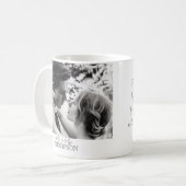 Mug Voeux de mariage Photo Monsieur et Madame Personna (Devant gauche)