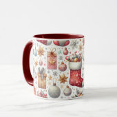 Mug Vœux de Noël (Devant gauche)