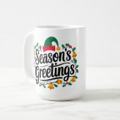 Mug Vœux de Noël (Devant gauche)
