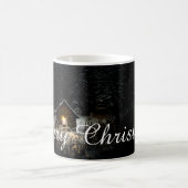 Mug Vœux de Noël avec Maison de Sorcière (Centre)