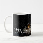 Mug Vœux de Noël avec Maison de Sorcière (Gauche)
