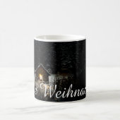 Mug Vœux de Noël avec une maison de sorcière (Centre)