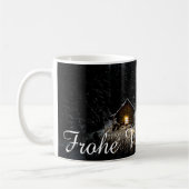 Mug Vœux de Noël avec une maison de sorcière (Gauche)