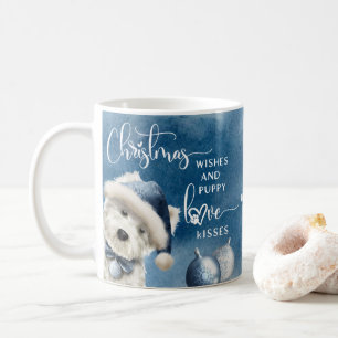 Mug voeux de Noël, cadeau de Noël Amoureux des chiens,