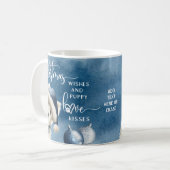 Mug voeux de Noël, cadeau de Noël Amoureux des chiens, (Devant gauche)