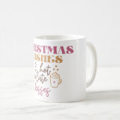 Mug Vœux de Noël - Noël (Devant droit)