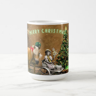 Mug Voeux de Noël Vintage Whimsical