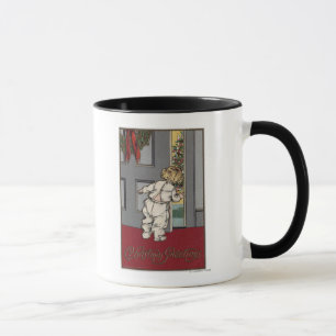Mug voeux de NoëlKid Pékin pour Père Noël
