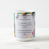 Mug Vœux de printemps et joie de Pâques (Centre)