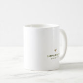 Mug Vœux de retraite personnalisés pour l'employé (Devant droit)