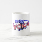 Mug Voices 1 side printed. 325 ml. (Centre)