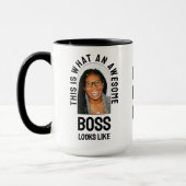 MUG VOICI À QUOI RESSEMBLE UN BEAU BOSS (Gauche)