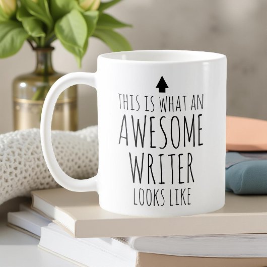 Mug Voici à quoi ressemble un écrivain incroyable