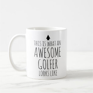 Mug Voici à quoi ressemble un golfeur génial