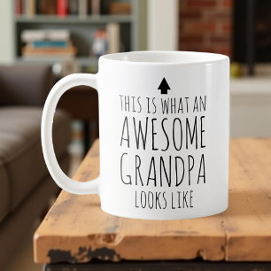 Mug Voici à quoi ressemble un grand-père génial