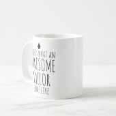 Mug Voici à quoi ressemble un marin génial (Devant gauche)