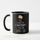 Mug Voici à quoi ressemble un pasteur génial (Gauche)