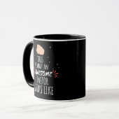 Mug Voici à quoi ressemble un pasteur génial (Devant gauche)
