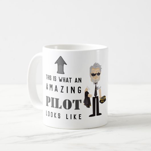 Mug Voici À Quoi Ressemble Un PILOTE Extraordinaire (Devant gauche)