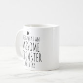 Mug Voici à quoi ressemble un podcaster génial (Devant gauche)