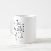 Mug Voici à quoi ressemble une danseuse géniale (Devant gauche)