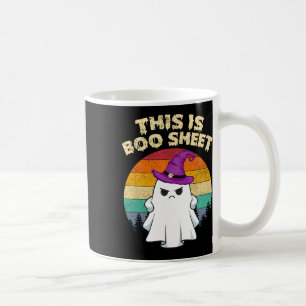 Mug Voici Bosheet Ghost Retro Halloween Costume Me