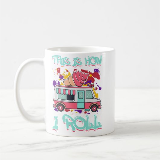 Mug Voici comment je roule (Gauche)