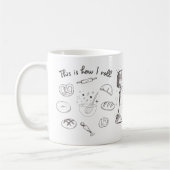 Mug Voici comment je roule - Baker (Gauche)