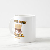 Mug Voici comment je roule, Oregon Trail History Buff (Devant gauche)