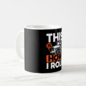 Mug Voici comment je roule - Tracteur Funny Farmer (Devant gauche)