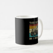 Mug Voici comment je roule Tracteur - Funny Farming (Devant droit)