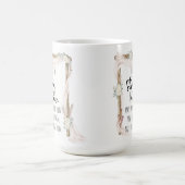 Mug Voici la citation d'une femme forte à Tribal Boho (Centre)