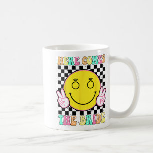 Mug Voici la mariée, thé de fête de bachelorette groov