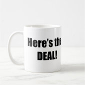 Mug Voici l'affaire (Gauche)