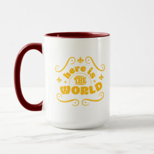 Mug Voici le monde