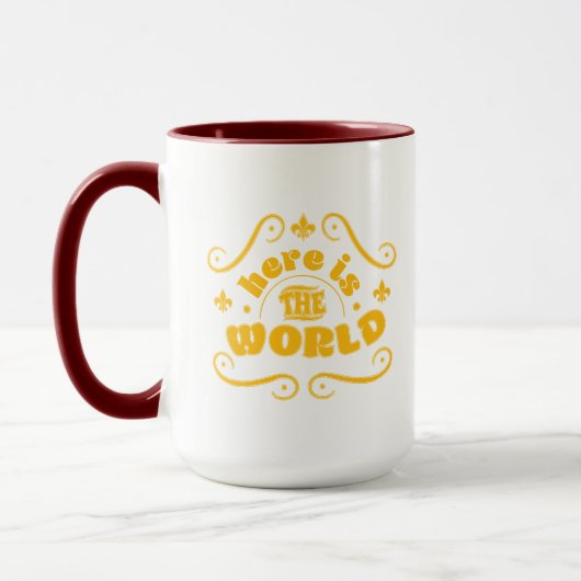 Mug Voici le monde (Gauche)