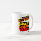 Mug Voici le prochain chapitre, avoir une grande année (Devant droit)