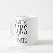 Mug Voici Les Larmes De Mon Équipe (Devant gauche)