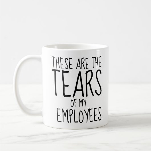 Mug Voici Les Larmes De Mon Équipe (Gauche)